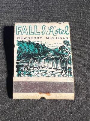Falls Hotel (Newberry Hotel) - Matchbook (newer photo)